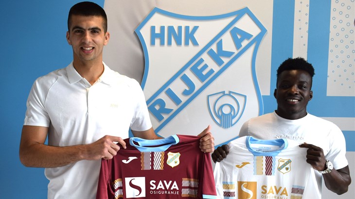 Nediljko Labrović i Prince Ampem i službeno novi igrači Rijeke