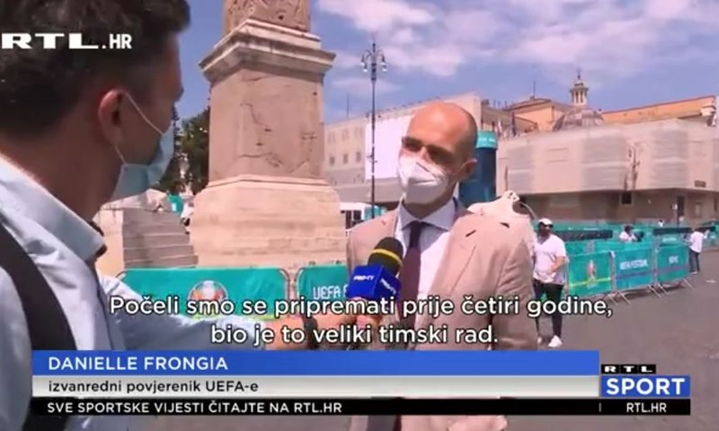 [VIDEO] EURO se otvara pred 16 tisuća sretnika u Rimu: 'Počeli smo se pripremati prije četiri godine'