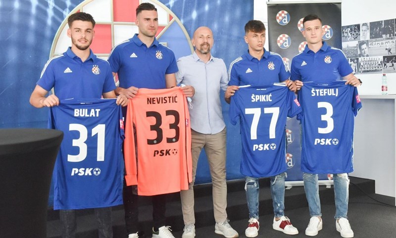 Dinamo predstavio kvartet pojačanja, svi se nadaju prilici