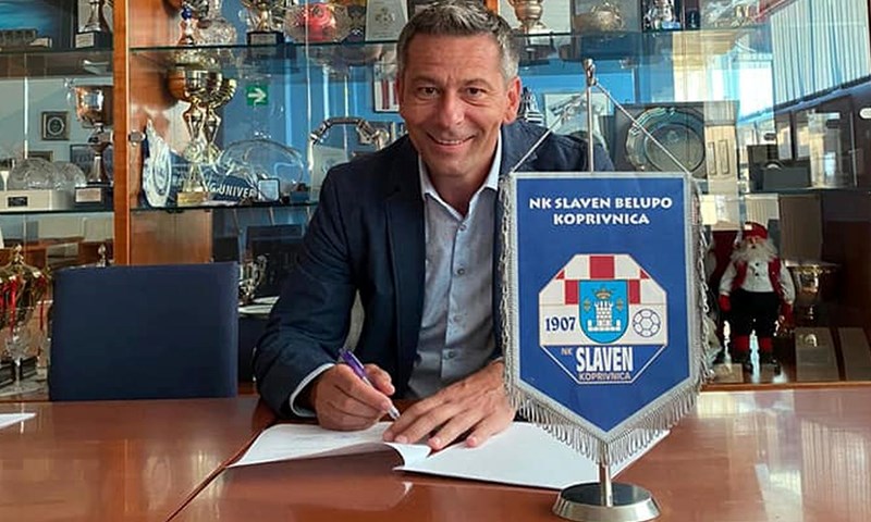 Dean Klafurić naslijedio Tomislava Stipića na klupi Slaven Belupa