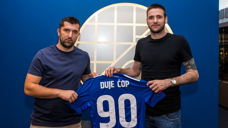 Duje Čop i službeno novi igrač Dinama