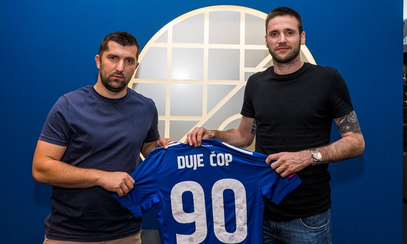 Duje Čop i službeno novi igrač Dinama
