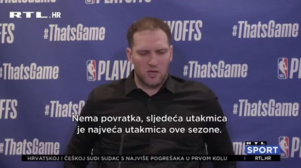 [VIDEO] Bogdanović: 'Sljedeća utakmica je najveća utakmica ove sezone'