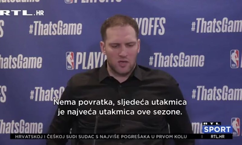 [VIDEO] Bogdanović: 'Sljedeća utakmica je najveća utakmica ove sezone'