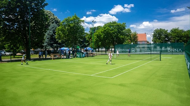 Humanitarni cilj ostvaren: Osijek dobio prvi javni teniski teren