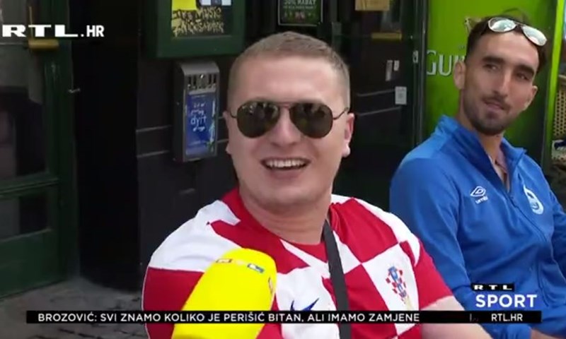 [VIDEO] Hrvatski navijači zagrijavaju se u Kopenhagenu: 'Puno Danaca reklo je da će biti uz nas'
