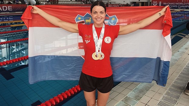 Tri zlata i dva srebra hrvatskih ronioca na Svjetskom prvenstvu u Beogradu