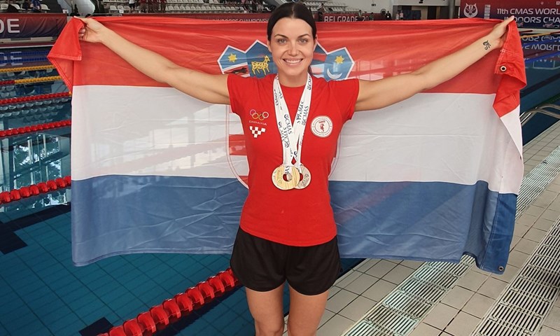 Tri zlata i dva srebra hrvatskih ronioca na Svjetskom prvenstvu u Beogradu