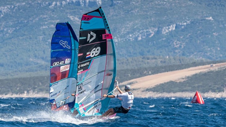 Enrico Marotti slavio na vrlo jakoj regati u jedrenju na dasci na Kanarskim otocima