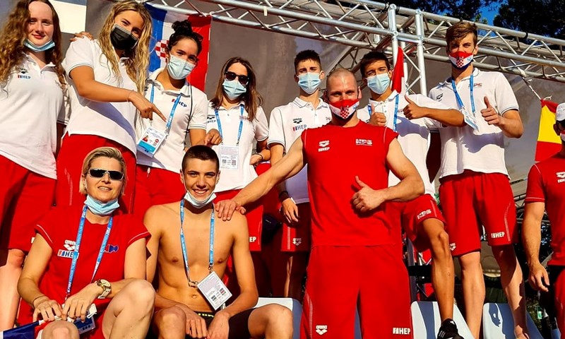 Tri izborena finala i hrvatski rekord za hrvatske plivače u Rimu