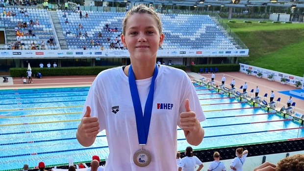 Jana Pavalić osvojila srebro na Europskom juniorskom prvenstvu u plivanju