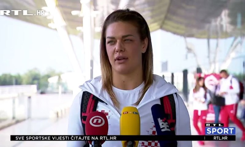 [VIDEO] Perković otišla u Tokio: 'Ako odradim posao kako treba, ne moramo se bojati za rezultat'