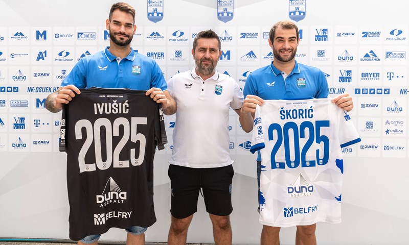 Škorić i Ivušić produžili ugovor s Osijekom do ljeta 2025. godine