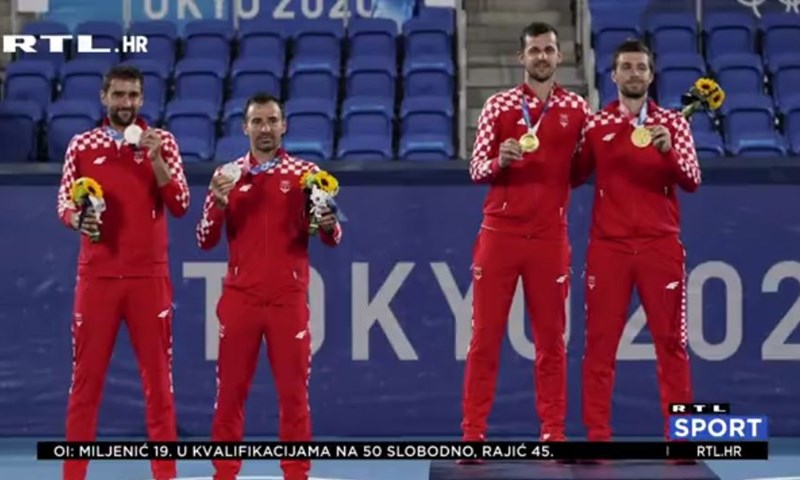 [VIDEO] Hrvatski dan u Tokiju, tenisači podijelili zlato i srebro