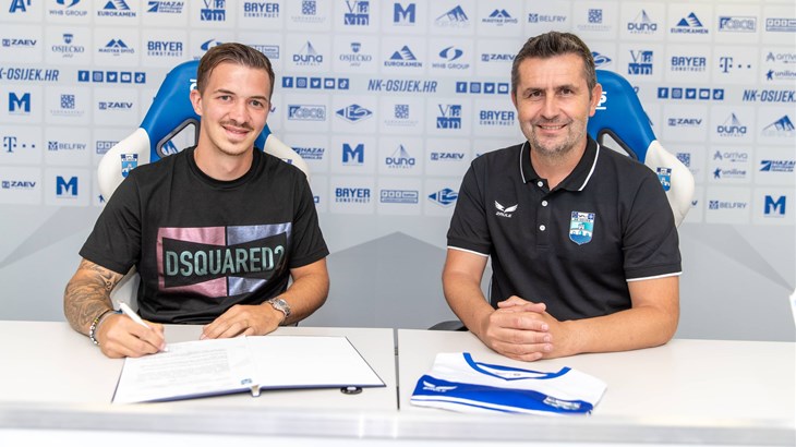 Novo pojačanje u Gradskom vrtu, Karlo Bartolec u dresu Osijeka!