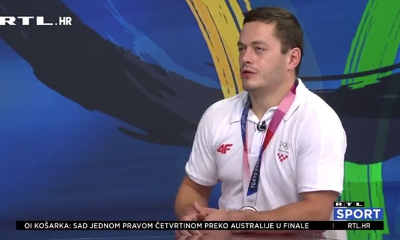 [VIDEO] Srbić: 'Činjenica da je Hrvat na postolju s Japancem i Rusom, daje još veću važnost medalji'
