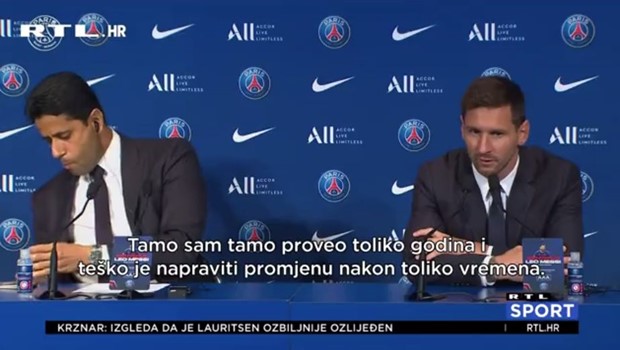 [VIDEO] Messi došao po još jedan trofej Lige prvaka: 'PSG je idealan klub za to'