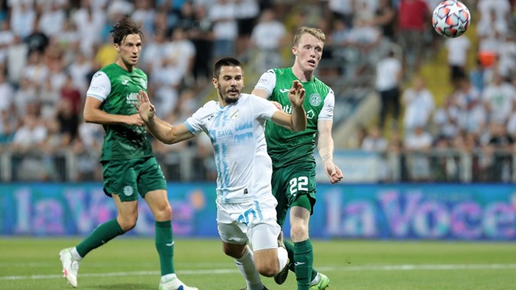 Sjajna Rijeka visokom pobjedom nad Škotima izborila play-off Konferencijske lige!