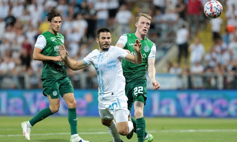 Sjajna Rijeka visokom pobjedom nad Škotima izborila play-off Konferencijske lige!