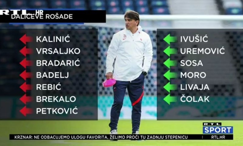 [VIDEO] Dalić s mnogim promjenama: 'Vrata nisu zatvorena nikome, mogu se vratiti ovisno o formi'