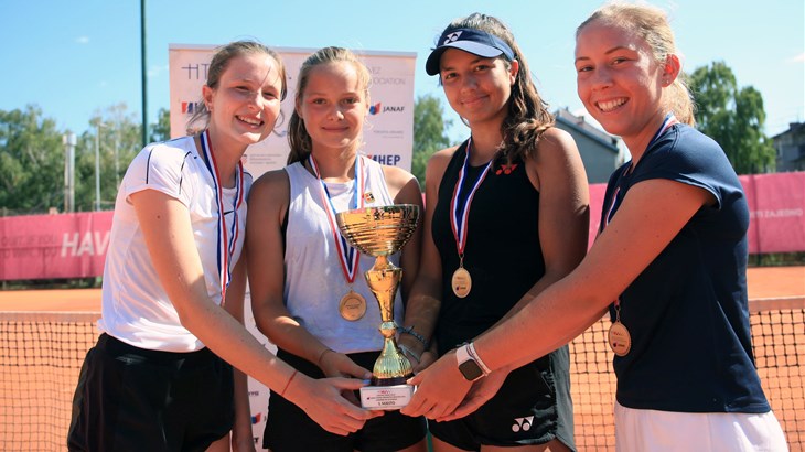 Juniori Zagreba prvaci Hrvatske u tenisu, kod juniorki slavio Top Spin