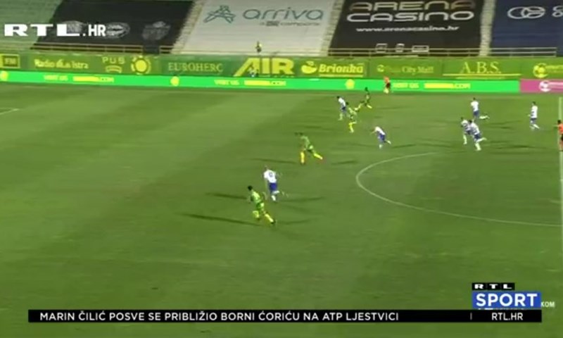 [VIDEO] Osijek iznenađen u Puli, Istra gurnula Hajduk na vrh