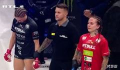 [VIDEO] Trenutak kad je Luzar-Smajić proglašena pobjednicom u svom KSW debiju