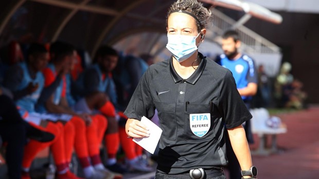 Ivana Martinčić prva glavna sutkinja na utakmici HT Prve lige