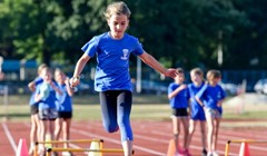 Atletski Kids Day na Jarunu dan uoči spektakla kod fontana