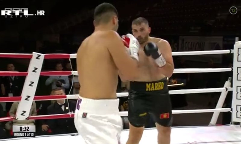 [VIDEO] Hrgović već u završnici prve runde načeo Radonjića