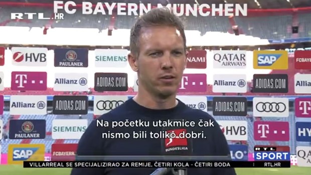 [VIDEO] Siloviti Bayern pregazio Bochum, Nagelsmann tvrdi: 'U početku nismo bili dobri'