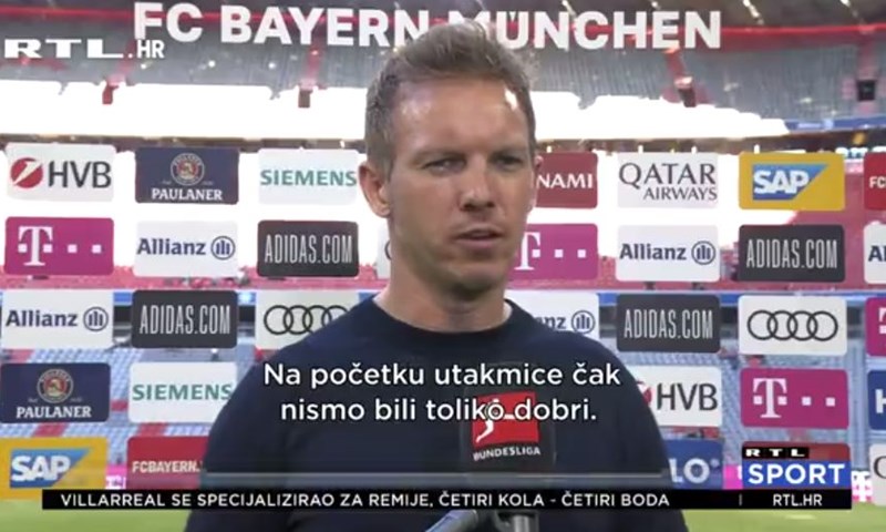 [VIDEO] Siloviti Bayern pregazio Bochum, Nagelsmann tvrdi: 'U početku nismo bili dobri'