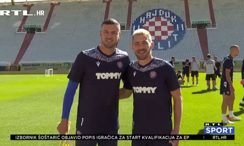 [VIDEO] Subašić i Melnjak pojačali Hajduk: 'Što je presudilo? Čista ljubav'