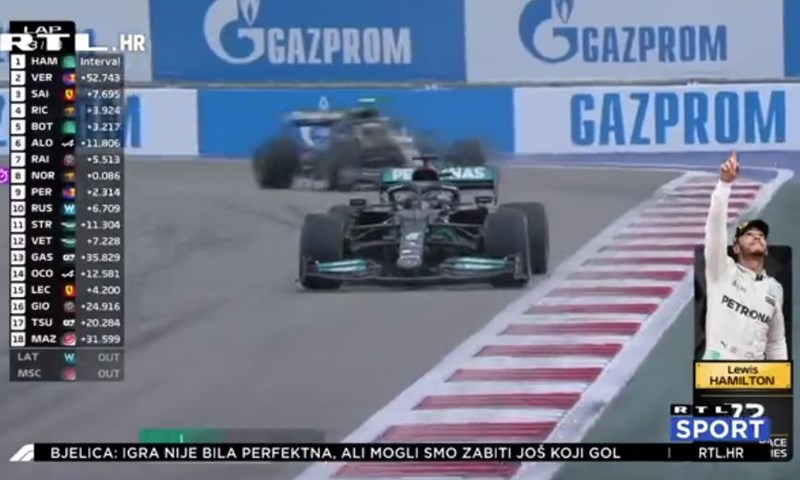 [VIDEO] Lando Norris platio danak neiskustvu i ispustio pobjedu u Sočiju