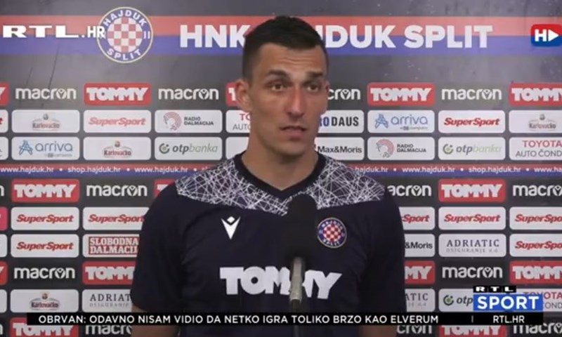 [VIDEO] Hajduk nastavio dobar niz: 'Utakmica je bila u egalu, ali najbitnija su tri boda'