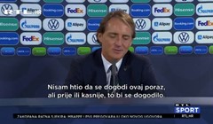 [VIDEO] Mancini: 'Nisam htio da se ovaj poraz dogodi, ali on je morao kad-tad doći'