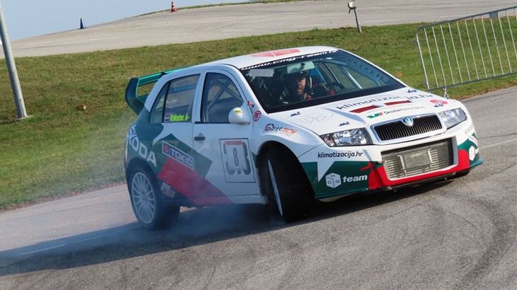 Autoslalom u vrbovečkoj Dubravi, generalka Željku Kokotecu