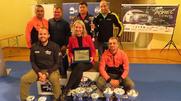 U Poreču proglašeni najbolji u rally sezoni 2020.