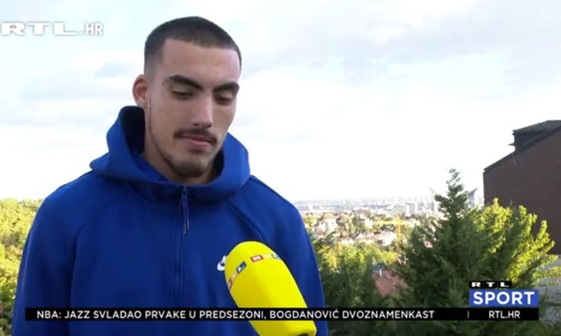 [VIDEO] Roko Šimić: 'U svakoj utakmici igram srcem, ali igrati za Hrvatsku je poseban osjećaj'
