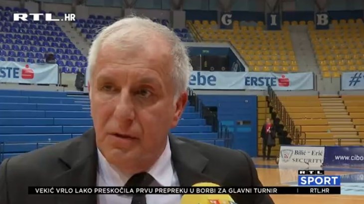 [VIDEO] Partizan pobjednički kroz Zagreb, Obradović: 'Cibona je mlada ekipa koja uvijek zna što želi'