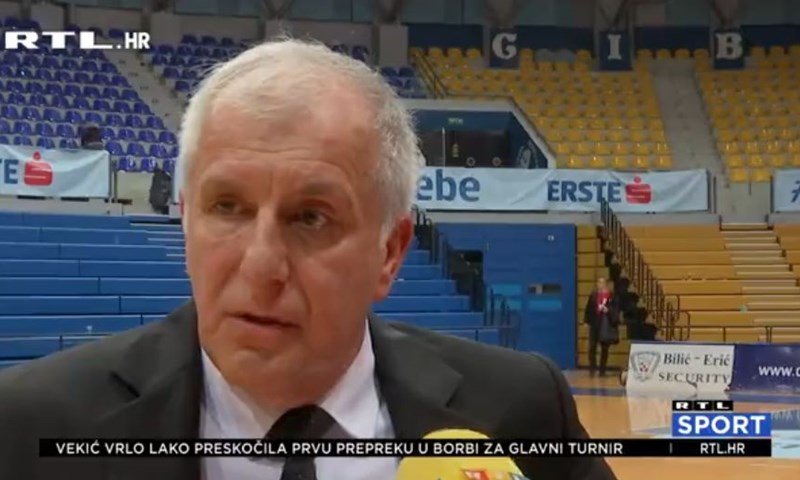 [VIDEO] Partizan pobjednički kroz Zagreb, Obradović: 'Cibona je mlada ekipa koja uvijek zna što želi'