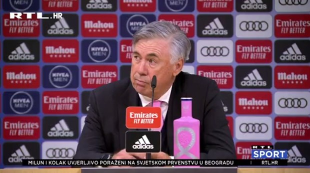 [VIDEO] Ancelotti: 'Sviđa mi se kako smo igrali, nemam što zamjeriti igračima'