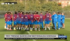 [VIDEO] Barcelona odradila prvi trening bez Koemana, čeka se Xavi