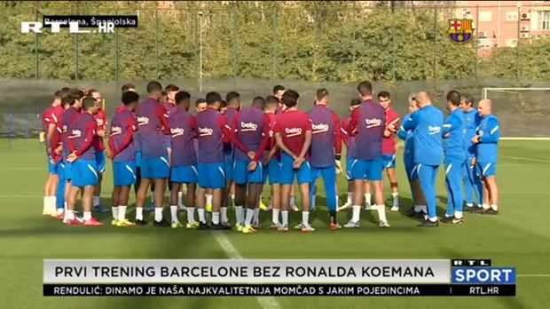 [VIDEO] Barcelona odradila prvi trening bez Koemana, čeka se Xavi