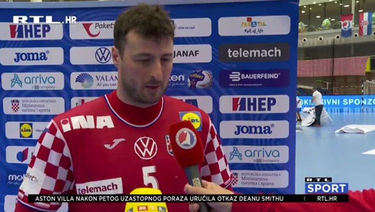 [VIDEO] Duvnjak nakon Slovenije: 'Najbitnije je da smo odigrali dobru utakmicu, dobra provjera'