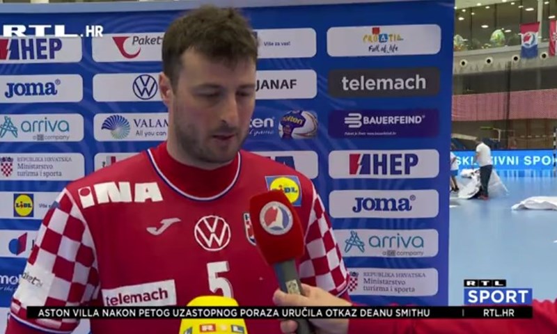 [VIDEO] Duvnjak nakon Slovenije: 'Najbitnije je da smo odigrali dobru utakmicu, dobra provjera'
