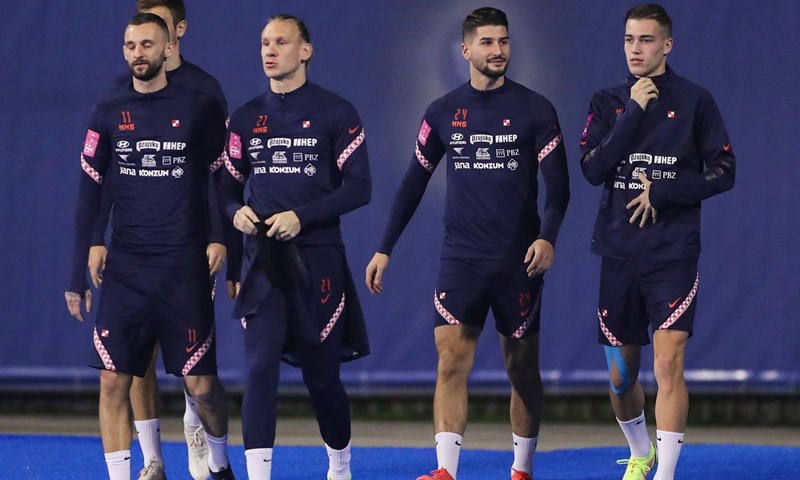 FOTO: Hrvatska odradila drugi trening, priključio se i kapetan