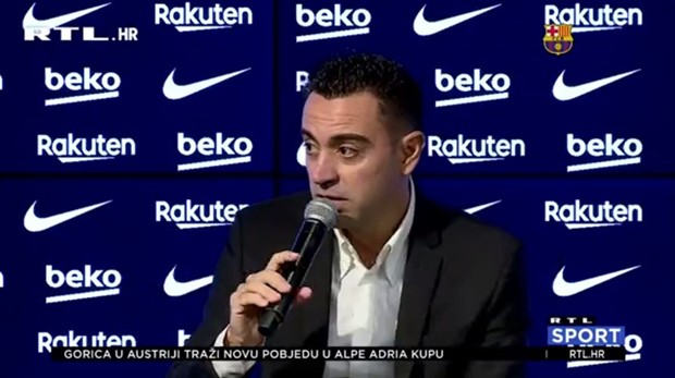 [VIDEO] Xavi odmah nakon dolaska uveo nova pravila koja igrači moraju slijediti