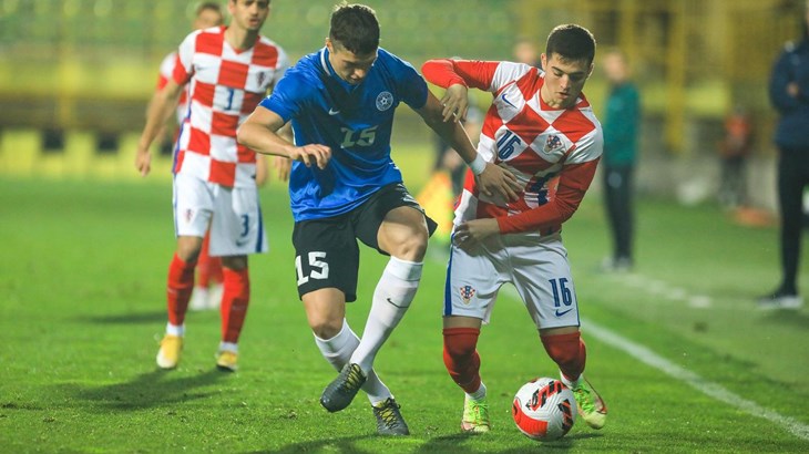 Mladi Vatreni nastavili stopostotan niz glatkom pobjedom protiv Estonije