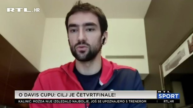 [VIDEO] Čilić pred Davis Cup: 'Ova ekipa je najbolja koju imamo'